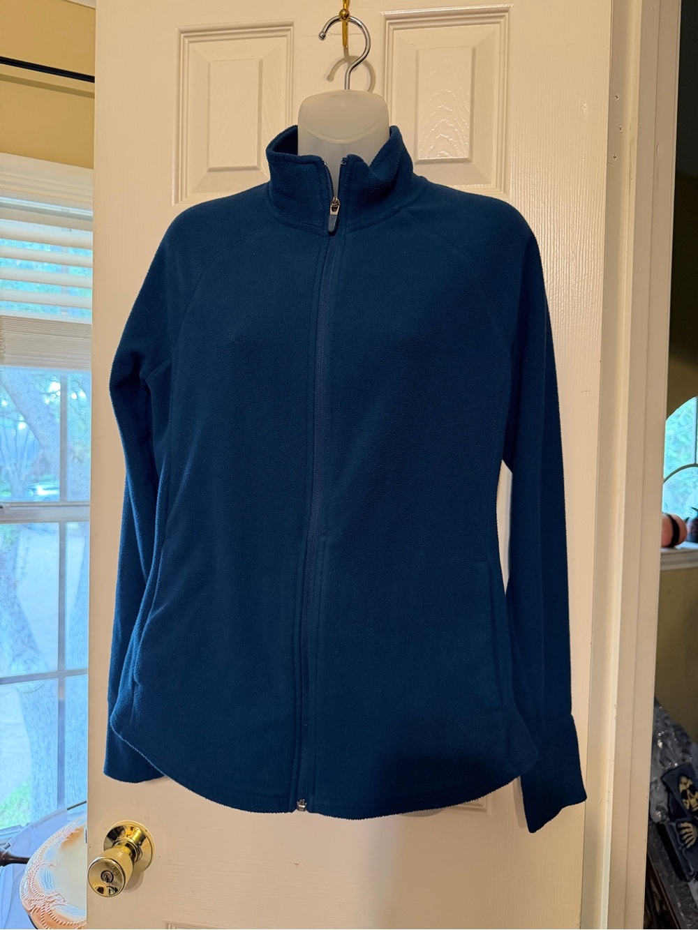 Old Navy Women's Full-Zip Fleece Jacket - Deep Teal